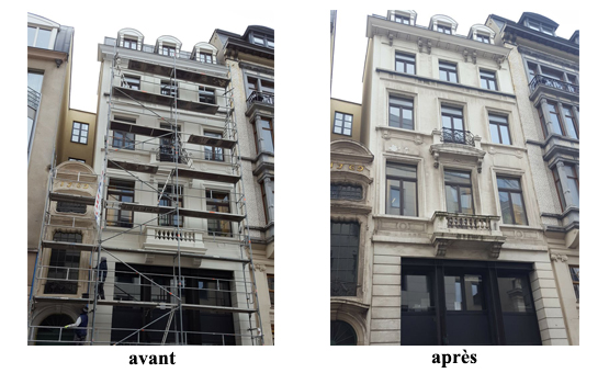 résine pierre de france peinture façade classée 1000 bruxelles 2016 devis gratuit belgique youka facade